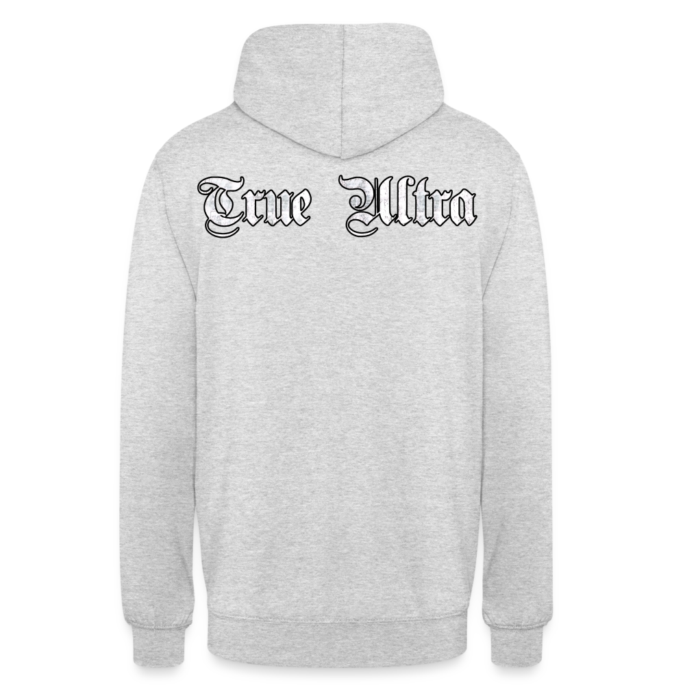 Unisex Hoodie "True Ultra" - light heather grey