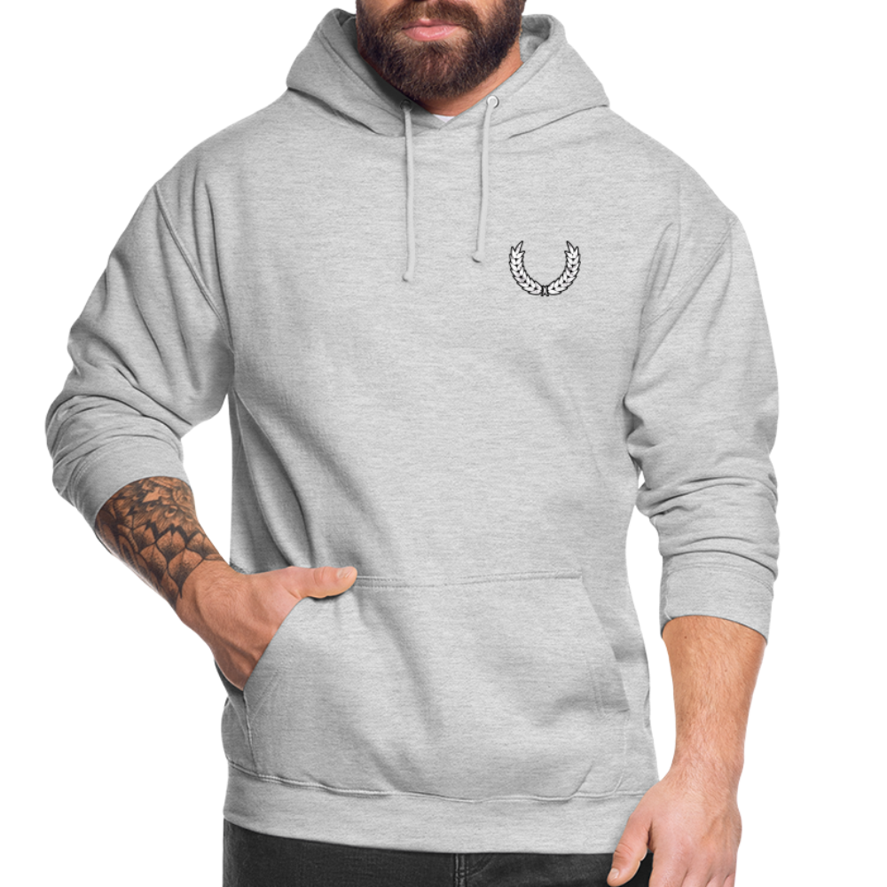 Unisex Hoodie "True Ultra" - light heather grey