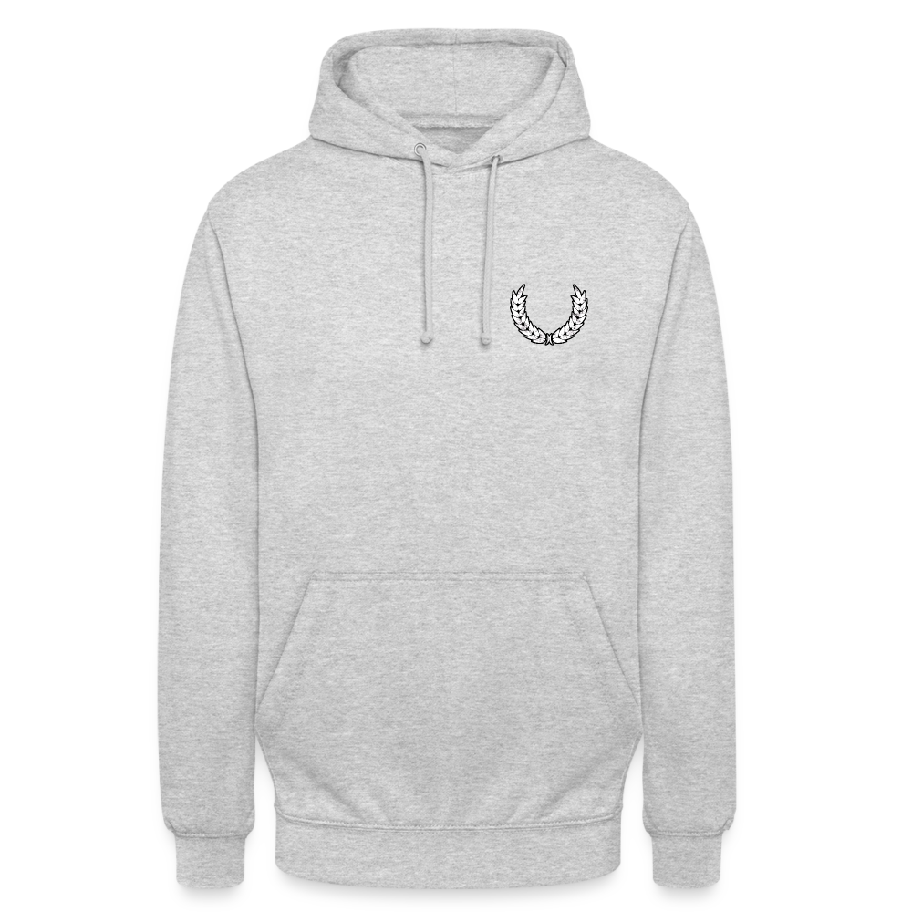 Unisex Hoodie "True Ultra" - light heather grey