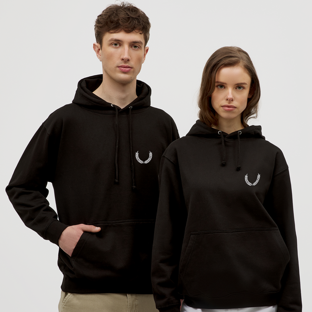 Unisex Hoodie "True Ultra" - black