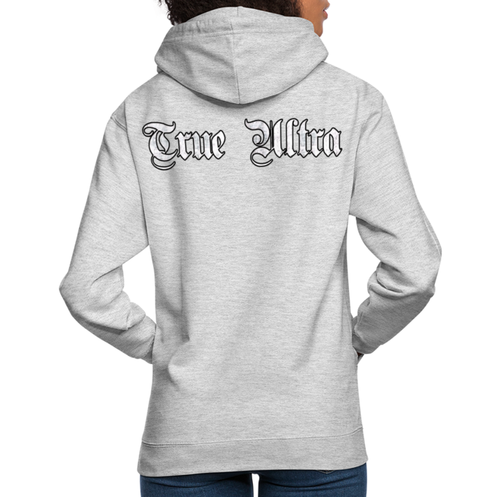 Unisex Hoodie "True Ultra" - light heather grey