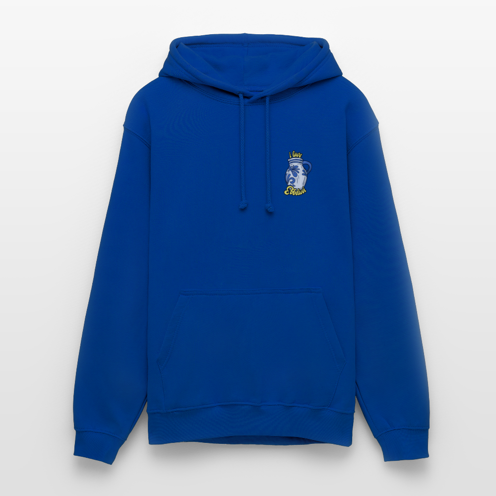 Unisex Hoodie "i love Ebblwoi" - Royalblau