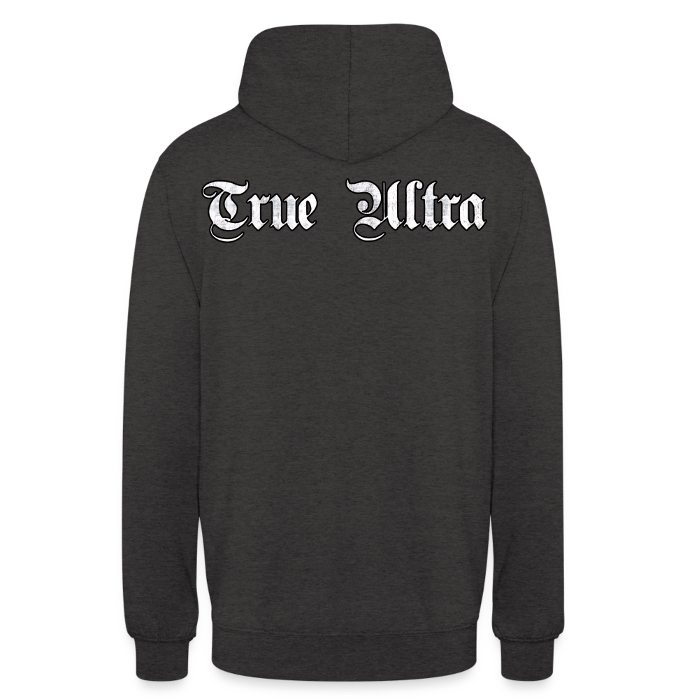 Unisex Hoodie "True Ultra" - charcoal grey