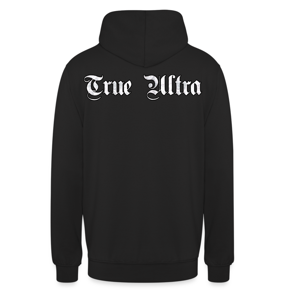 Unisex Hoodie "True Ultra" - black