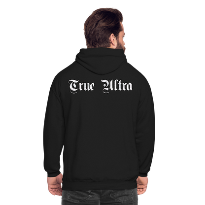 Unisex Hoodie "True Ultra" - black