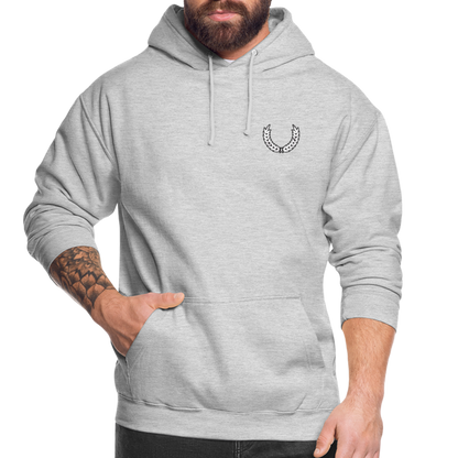 Unisex Hoodie "True Ultra" - light heather grey
