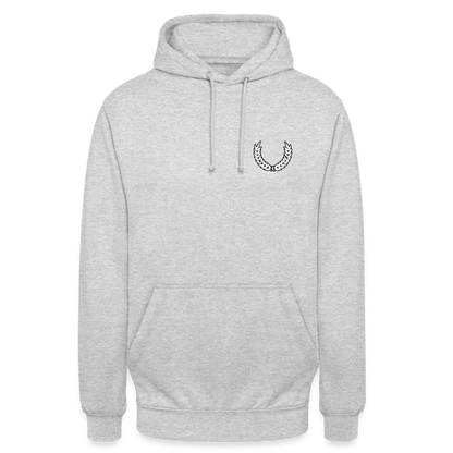 Unisex Hoodie "True Ultra" - light heather grey