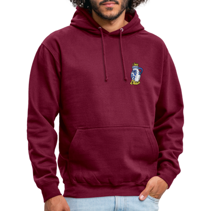 Unisex Hoodie "i love Ebblwoi" - Bordeaux