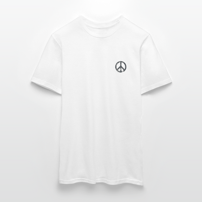 T-Shirt „Peace Grunge“ - white