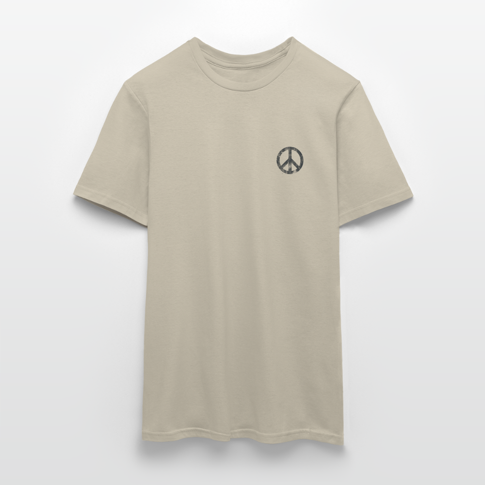 T-Shirt „Peace Grunge“ - sand beige