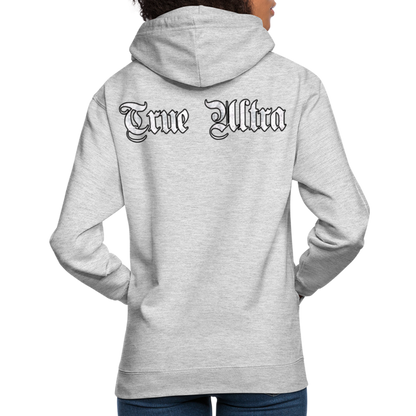 Unisex Hoodie "True Ultra" - light heather grey
