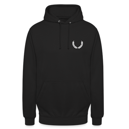 Unisex Hoodie "True Ultra" - black