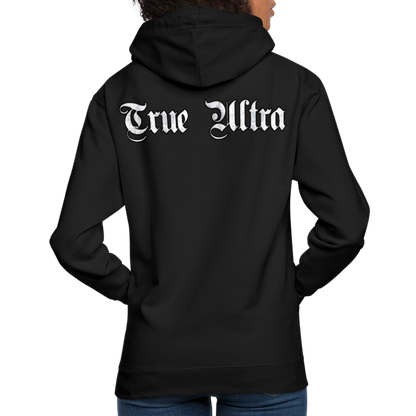 Unisex Hoodie "True Ultra" - black