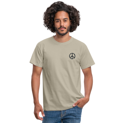 T-Shirt „Peace Grunge“ - sand beige