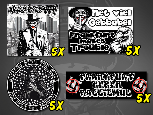 Frankfurt Sticker Set