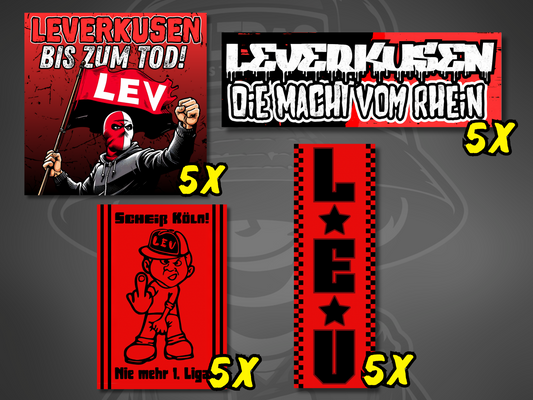 Leverkusen Sticker-Set